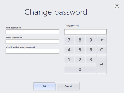 Fred NXT POS | Change password